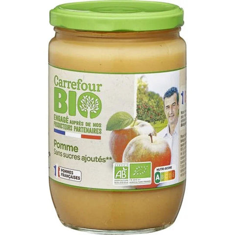 ORG APP SAU COMP JAR W/O AD SUGAR 625G (#115926)