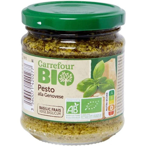 ORGANIC PESTO SAUCE 185G (#120371)