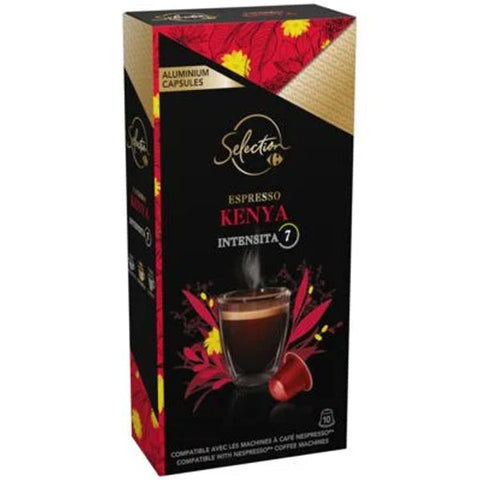 KENYA ESPRESSO COFFEE CAPSULES 10PC (#118100)