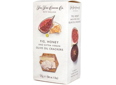 FIG HONEY OLIVE OIL CRACKERS 125G (#126524)