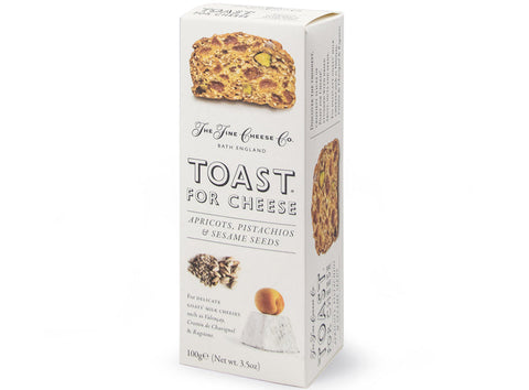 APRICOTS PISTACHIOS SESAME TOASTS 100G (#126535)