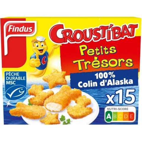 FISH BREADED CROUSTIBAT 450G (#120183)