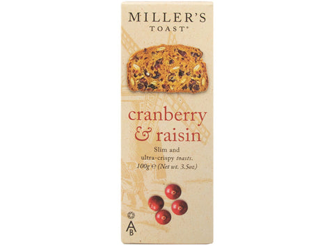 TOAST WITH CRANBERRY AND RAISIN 100G (#126539)