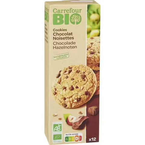 ORGANIC CHOCOLATE HAZELNUT COOKIES 200G (#116579)