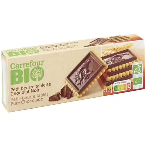 ORGANIC DARK CHOCOLATE BISCUITS 150G (#116595)