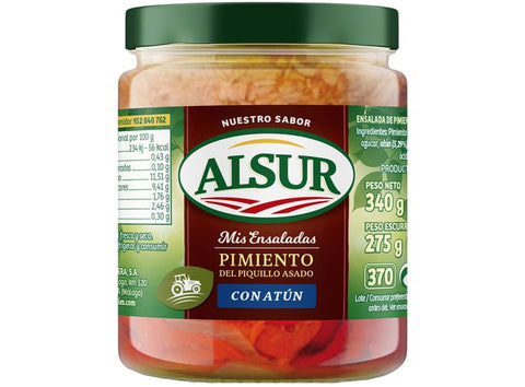 ROASTED PEPPERS SALAD WITH TUNA 340G (#124338)