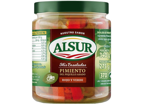 RED AND GREEN ROASTED PEPPER SALAD 340G (#124336)