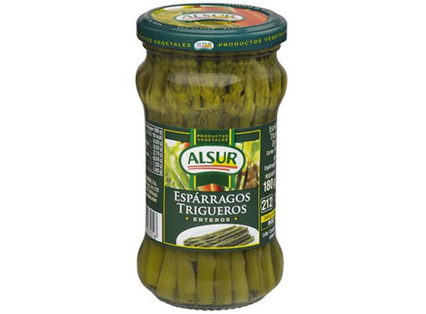 WHOLE GREEN ASPARAGUS 180G (#124333)