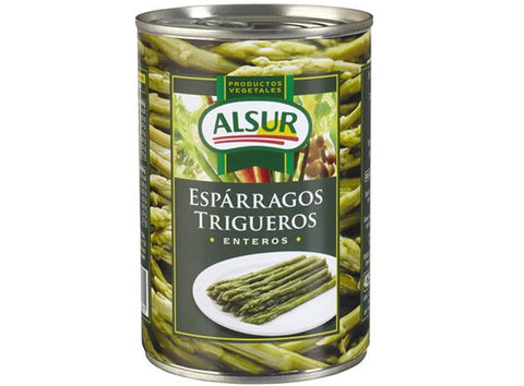 WHOLE GREEN ASPARAGUS SPEARS 390G (#124295)