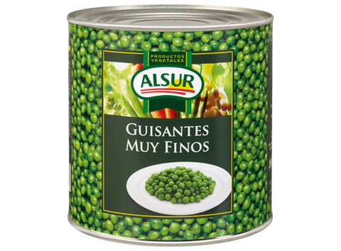 GREEN PEAS WITHOUT ADDED SALT 400G (#124292)