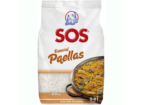 SPECIAL PAELLA RICE 1KG (#121114)