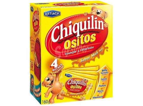 HONEY CHIQUILIN OSITOS BISCUITS 40G (#120984)