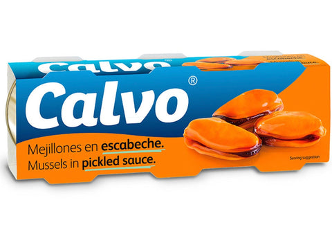 MUSSELS IN ESCABECHE SAUCE 80G (#121183)