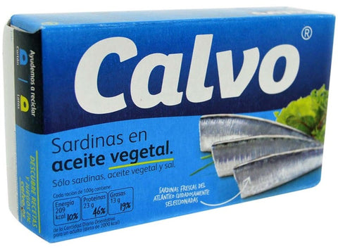 SARDINES IN SUNFLOWER OIL 120G (#121046)