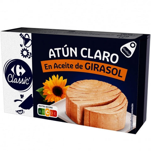 YELLOWFIN LIGHT TUNA IN SUNFLOWER OIL 190G (#127551)