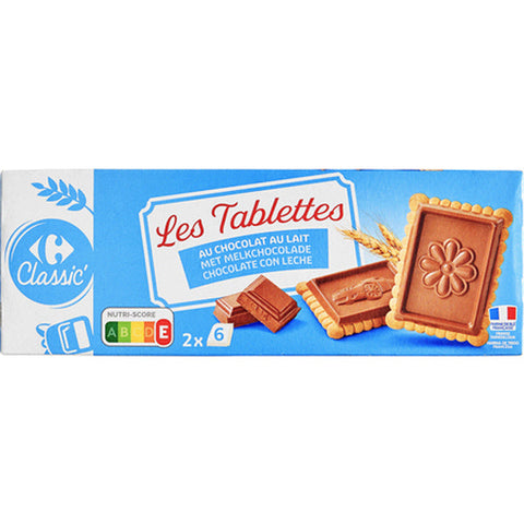 MILK CHOCOLATE BISCUITS 150G (#116770)