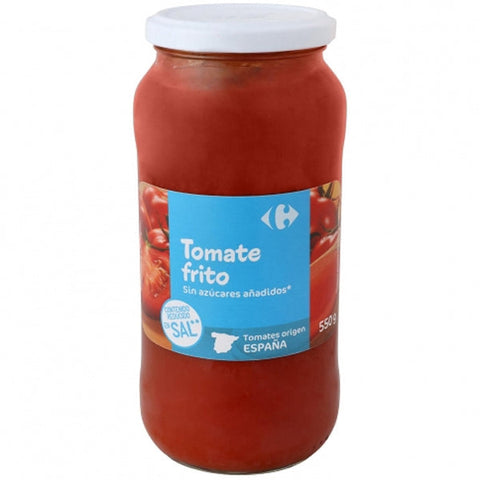 FRIED TOMATO SAUCE WITH NO ADDED SUGARS 550G (#127804)