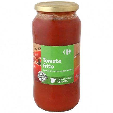 FRIED TOMATO SAUCE WITH EXTRA VIRGIN OLIVE OIL 550G (#127803)