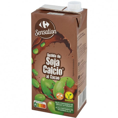 CHOCOLATE FLAVOUR SOYA DRINK WITH CALCIUM 1L (#127593)