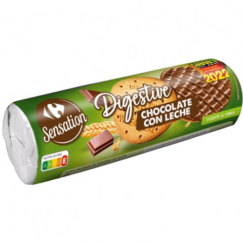 DIGESTIVE BISCUITS COATED WITH MILK CHOCOLATE 300G (#127689)