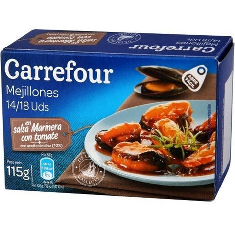 MUSSELS IN MARINARA SAUCE WITH TOMATOES 115G (#127525)