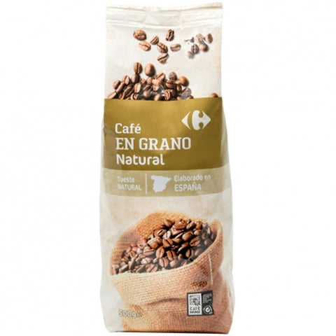 NATURAL COFFEE BEANS 500G (#127779)