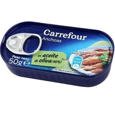 ANCHOVIES IN OLIVE OIL 50G (#127795)