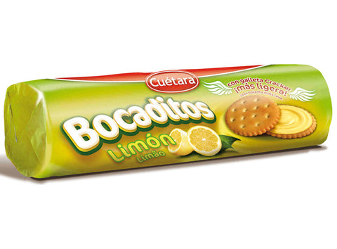 BOCADITOS LEMON CREAM BISCUITS 150G (#121002)