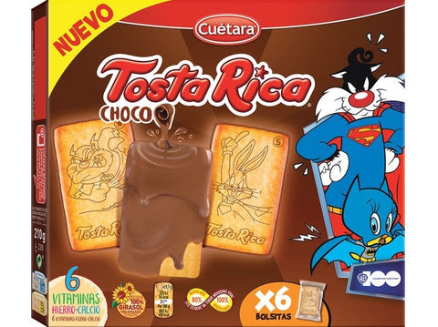 TOSTARICA CHOCOLATE BISCUITS 210G (#120997)