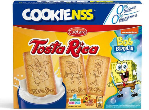 TOSTARICA BISCUITS NO SUGAR 425G (#121018)