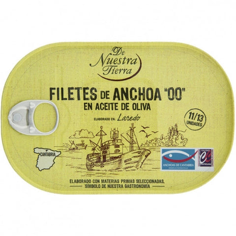 ANCHOVY FILLETS IN OLIVE OIL 118G (#127526)