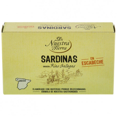 SARDINES IN ESCABECHE SAUCE 115G (#127520)