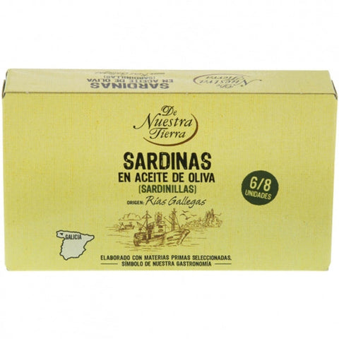 SARDINES IN OLIVE OIL 85G (#127867)