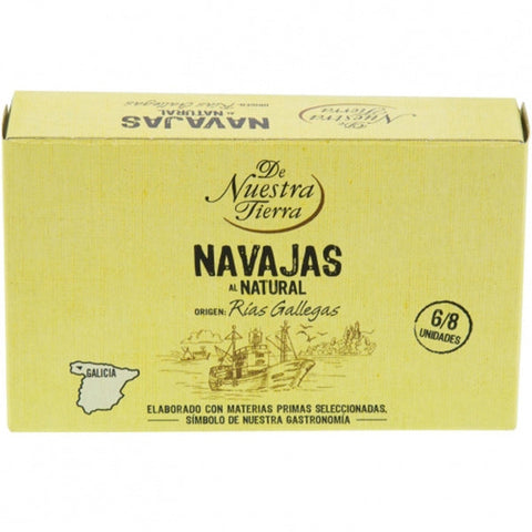 RAZOR CLAMS IN BRINE 111G (#127512)