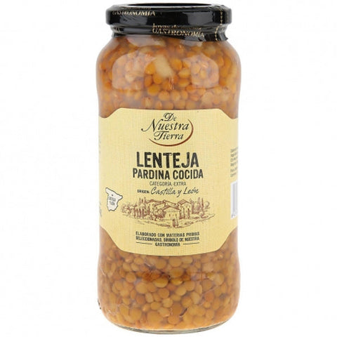 COOKED LENTILS PARDINA 570G (#115998)