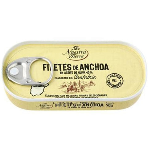 ANCHOVY FILLETS IN OLIVE OIL 30G (#127697)