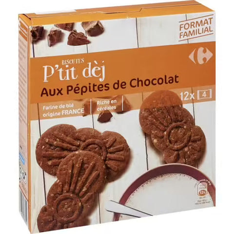 CHOCOLATE CHIP BISCUITS 600G (#118094)