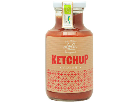 ORGANIC SPICY KETCHUP 275G (#124325)