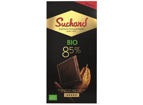 ORGANIC 85% DARK CHOCOLATE BAR 90G (#120970)