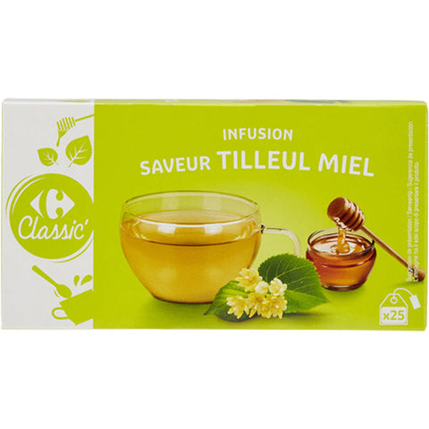 LINDEN HONEY HERBAL TEA 25PC (#118205)