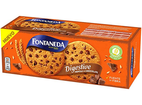 CHOCOLATE CHIPS DIGESTIVE BISCUITS 338G (#120958)