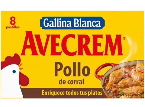 AVECREM CHICKEN CUBE BROTH 8PCS (#120927)