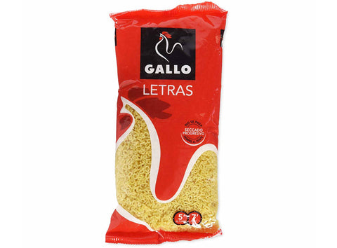 LETTERS PASTA 250G (#121044)