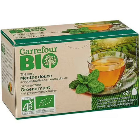 ORGANIC MINT GREEN TEA 20PC (#118188)