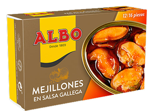 MUSSELS IN GALICIAN SAUCE 120G (#121049)
