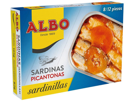 SMALL SARDINES IN SPICY SAUCE 125G (#121068)