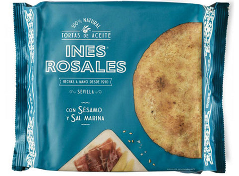 SESAME SEA SALT OLIVE OIL CAKE 120G (#124253)