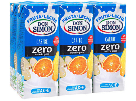 CARIBBEAN MILK FRUIT JUICE DRINK 200ML (#120897)