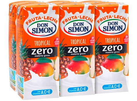 TROPICAL MILK FRUIT JUICE DRINK 200ML (#120901)