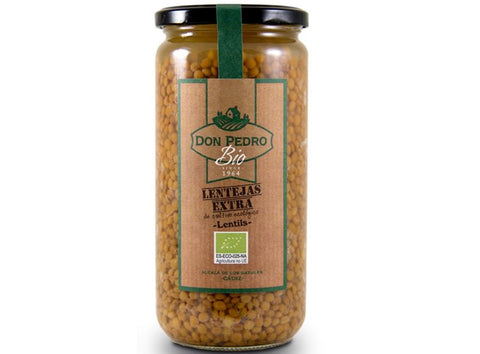 ORGANIC COOKED LENTILS 325G (#124341)
